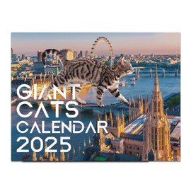 Giant Cats Calendar 2025, Giant City Cat Calendar 2025, Giant Cats Calendar 2025 Rest in Beautiful Places, Giant City Cats Calendar Funny Wall Calendar