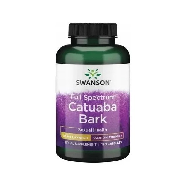 Catuaba Bark Corteza Catuaba 120caps 465mg Afrodisiaco Femeni Sin sabor