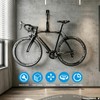 Urban Deco Bike Repair Stand Max 44lbs,Bench Mount Bike Stand,Black