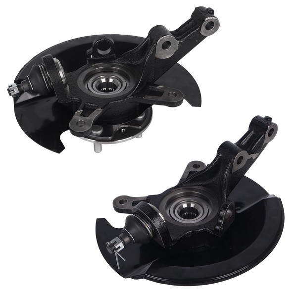 PAROD Front Steering Knuckle Assembly Wheel Hub Bearing Fit for