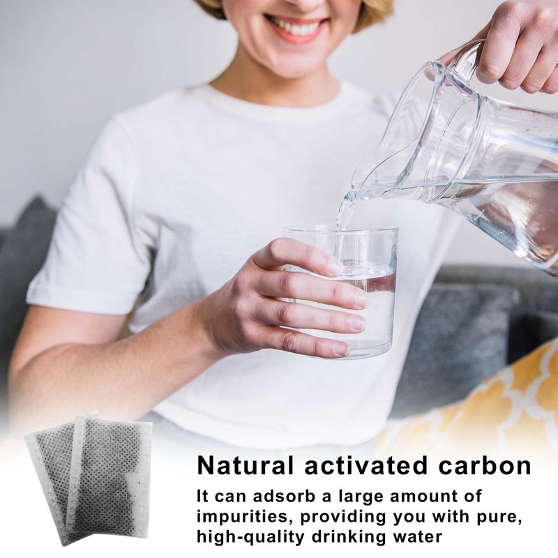 MINZHI Pack of 60 Carbon Filters for Water Distiller, Activated