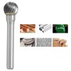Single Cut Burr Ball Shape Carbide Rotary File Professional for