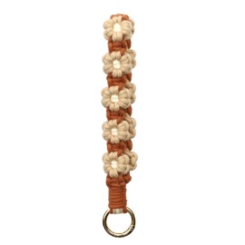 AOKSUNOVA Key Ring Band Macrame Lanyard Short Key Pendant Girls Gift for Women, ys11-24