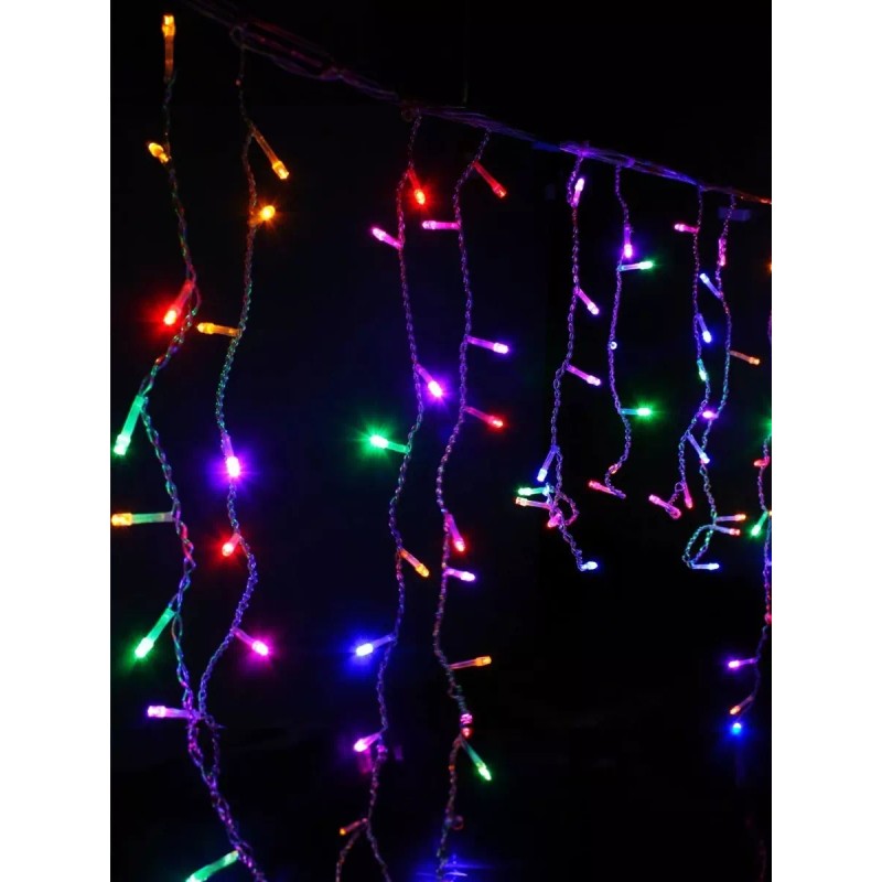 Haoming Cascada Led Navideña V8 300 Led Luces Serie Mágica