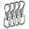 KINLINK 304 Stainless Steel Swivel Snap Hooks, 4 Pack 3.5