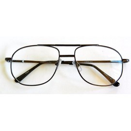 (+ BONUS) Magnivision +2.75 "AERO"Gunmetal Aviator Style Reading Glasses (70) + FREE BONUS MICRO-SUEDE CLEANING CLOTH