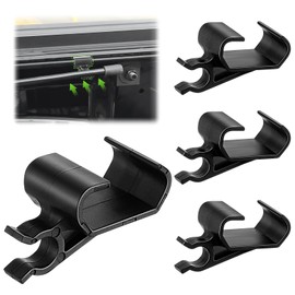 Feekoon 4 Pcs Tonneau Cover Clamps Compatible with BAKFlip MX4/F1/G2/HD/FiberMax/VP/Endura/CS/CS-F1, Tonneau Cover Prop Rod Clips Replacement for Parts-351b0024, Truck Bed Cover Parts