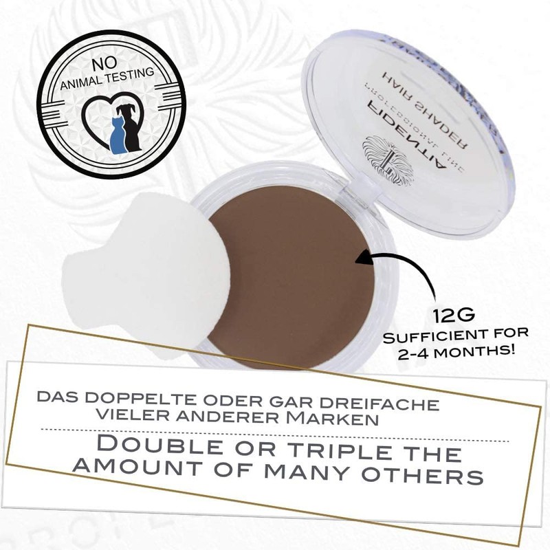 Fidentia Hair Concealer Hair Thickening Hair Powder for Hair Roots