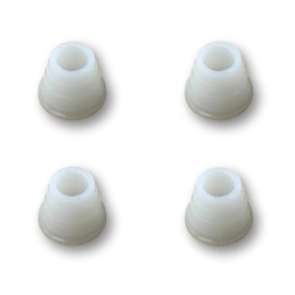 EKNA Shisha Seal - Set of 4 Shisha Head Gasket - Shisha Rubber Made of Natural Rubber - Shisha Seal Bowl - Head Seal Shisha - Rubber Head - For Any Type of Bowl and Heads (Set of 4)
