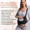 BYVCUI 5 in 1 Pregnancy Support Belt, Pregnancy Seat Belt