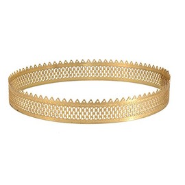 B&P Lamp Top Crown for 14" Slant Shades, 6 1/8" Dia.