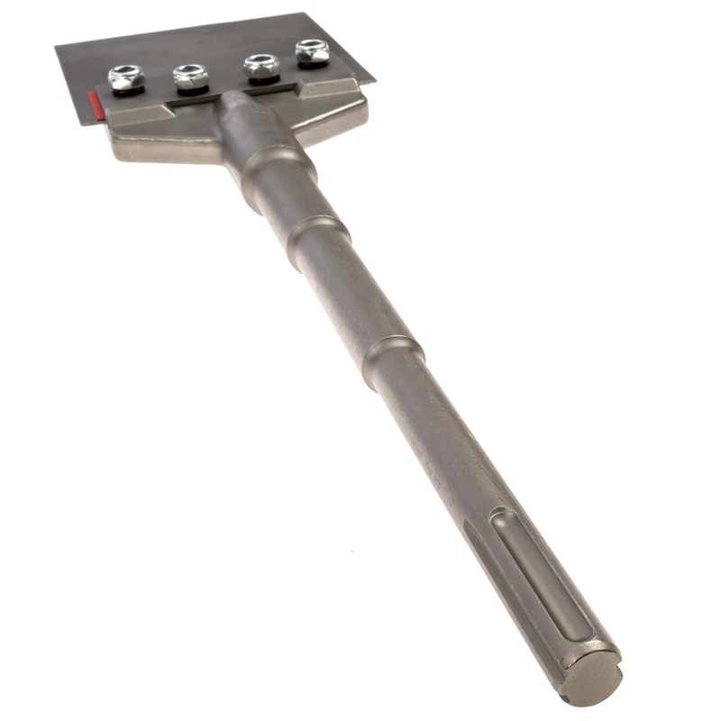 6-in Wide Tile & THINSET REMOVAL BIT Floor Scraper, SDS