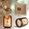 Scented Candle Set 4 Pack, Candle for Home Scented, Odor