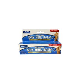 Lucky DRY HEEL BALM FOOT CREAM Repairs Extremely DRY CRACKED Feet Skin 2oz-1Pack