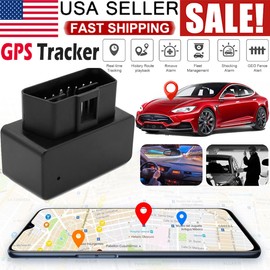 OBD2 GPS Tracker Real Time Vehicle Tracking Device GSM GPRS For Car Locator USA