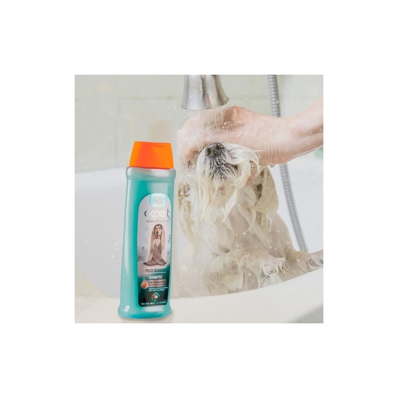 Fancy Pets Expert Shampoo para Perro con Pelo Blanco con
