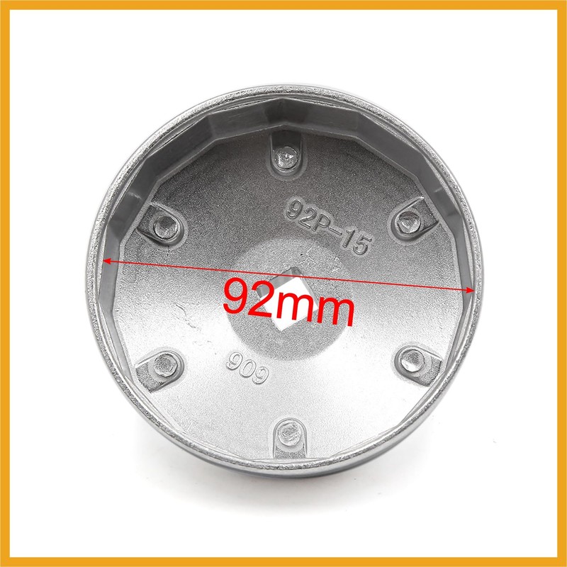 Partuto 909 Car 92mm Inner Dia 15 Flute Oil Filter