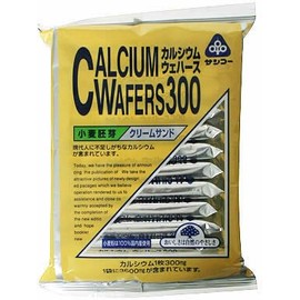 Sanko 300% Domestic Flour Calcium Wafers, 12 Sheets