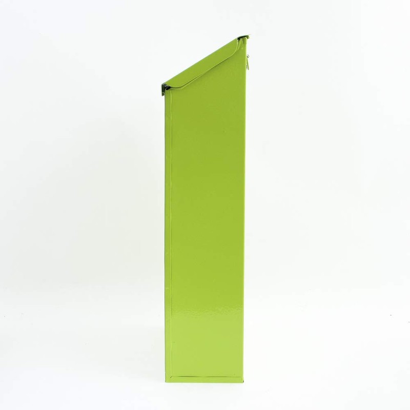 Simple Stylish Cute Mailbox, Green, Mailbox, Height 11.4 x Width