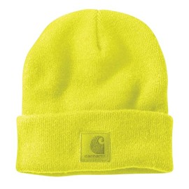 Carhartt Men's Tonal Patch Beanie, Limeade, One Size