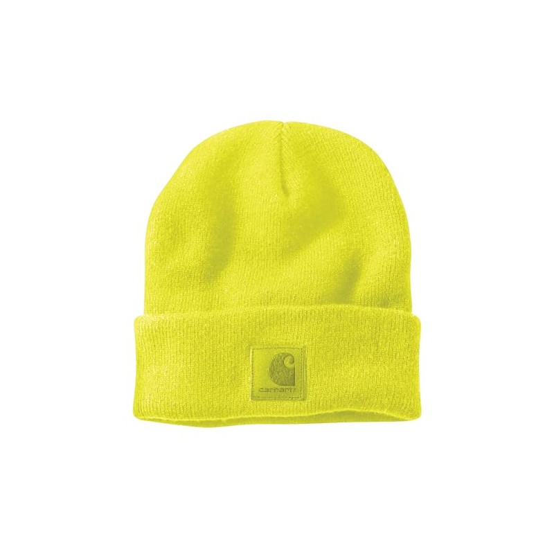 Carhartt Men's Tonal Patch Beanie, Limeade, One Size
