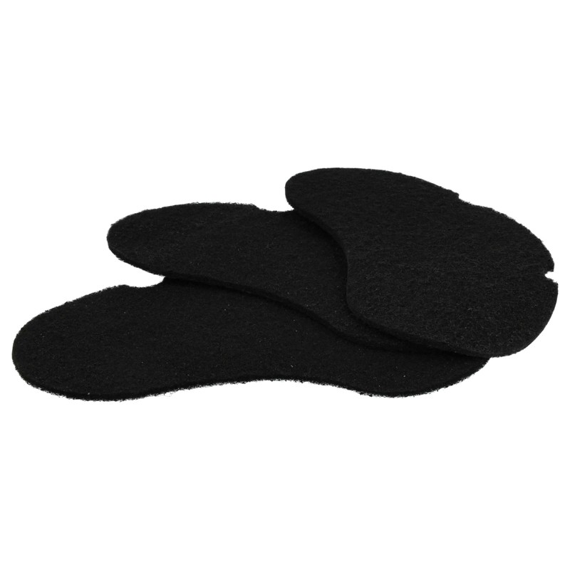 vhbw Set of 3 Replacement Anti-Odour Activated Carbon Filters Compatible