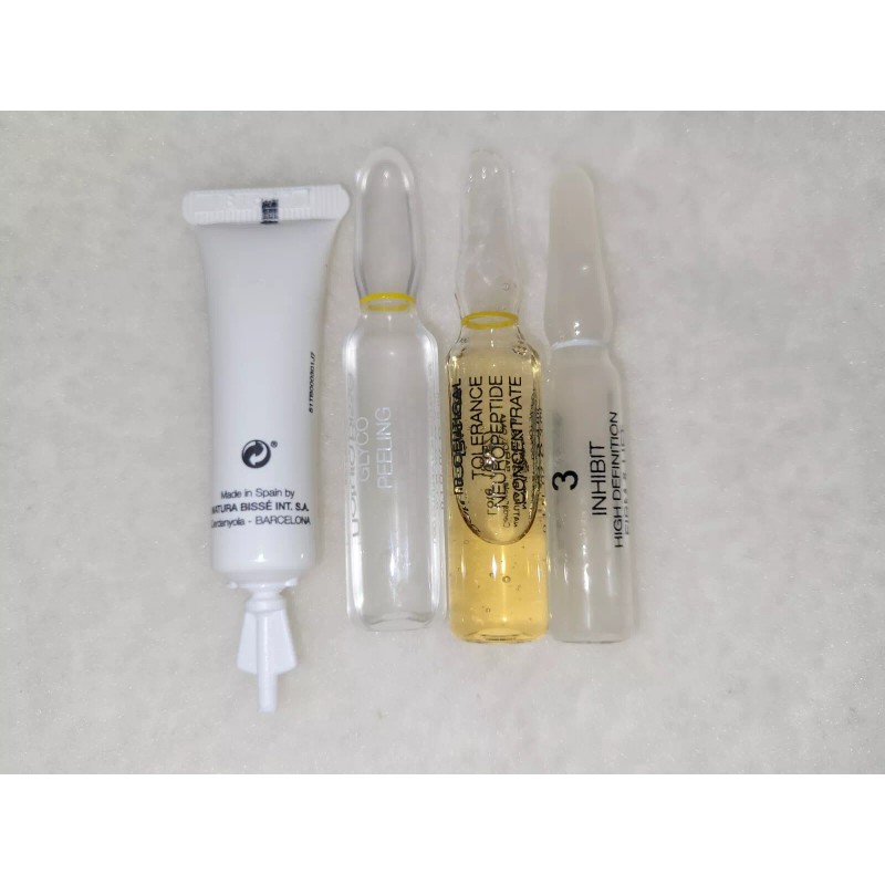 NATURA BISSE INHIBIT GLYCO PEELING TOLERANCE NEUROPEPTIDE SKIN FACE SET