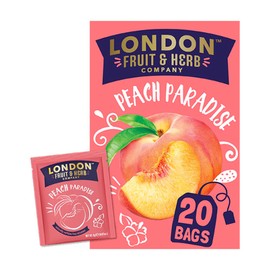London Fruit & Herb Peach Paradise, 40 g, 120-Count - Pack of 6
