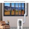 Fdit 6 inch Portable Air Conditioner Exhaust Hose Coupler with