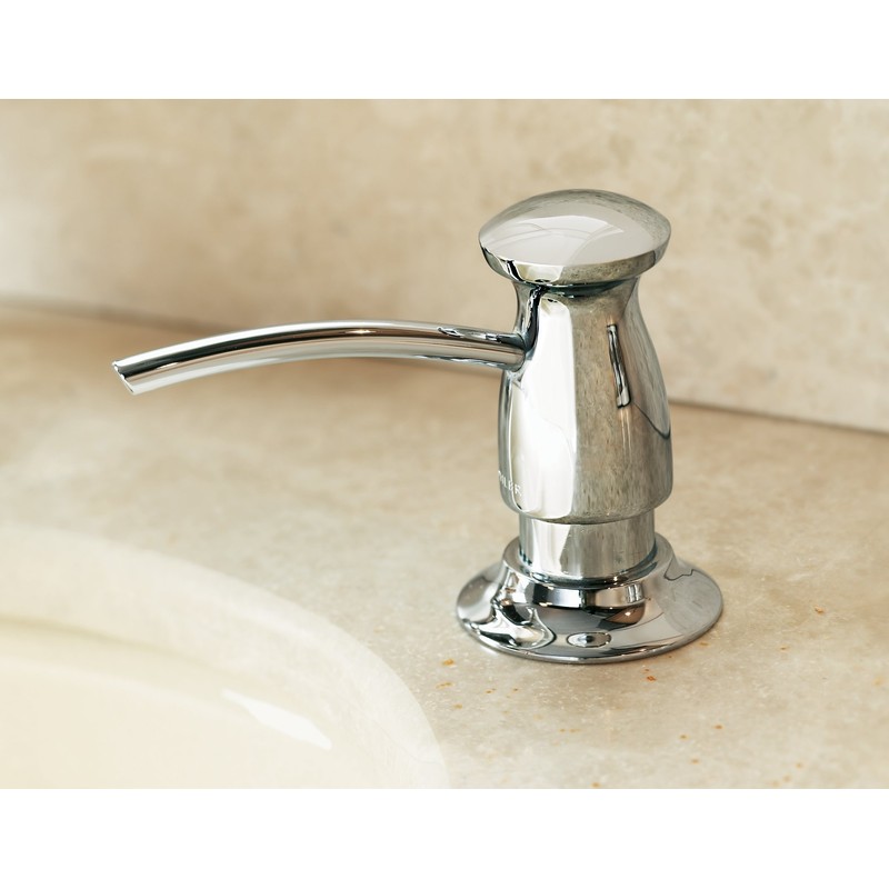 Transitional design soap/lotion dispenser