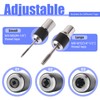 FyMosem 2PCS Tap Socket Set Adjustable Tap Socket Adapters 3/8"