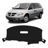 KUST Black Dash Cover for Dodge Caravan/Grand Caravan/Chrysler Town Country