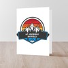 CafePress Mt. Ashwabay Bayfield Wisconsin Greeting Cards Folded Greeting Cards