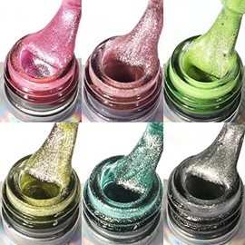 7ml  6 colores esmalte de uñas de ojo de gato barniz de pintura fácil de usar esmalte de Gel UV