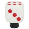 Dice Shape Shift Head Resin Gear Shifting Lever Knob Transmission