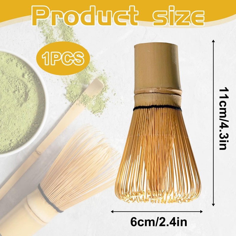 Bamboo Matcha Whisk Set – Traditional Matcha Tea Set –
