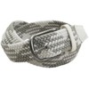 Fila Golf 753953 Mesh Belt, Women's Golf Wear Belt, white