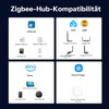 SONOFF SenseGuard SNZB-03PR2 Zigbee Bewegungsmelder mit Lichtsensor für Lichtsteuerung, Alarmanlage