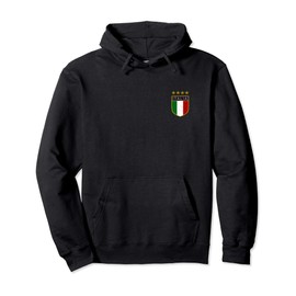 Vintage Italia Soccer Double-sided Pullover Hoodie