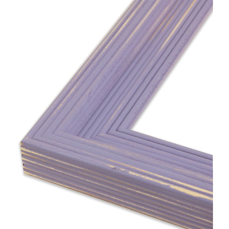 The Rusty Roof-Distressed Cimarron French Lilac-Solid Wood Picture Frame-18x24