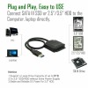 WhizzoHead USB 3.0 to SATA III Adapter for 2.5" 3.5"