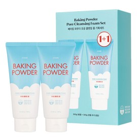 Etude Baking Powder Pore Cleansing Foam, 300ml, 2 pieces / 에뛰드 베이킹 파우더 모공 클렌징 폼, 300ml, 2개