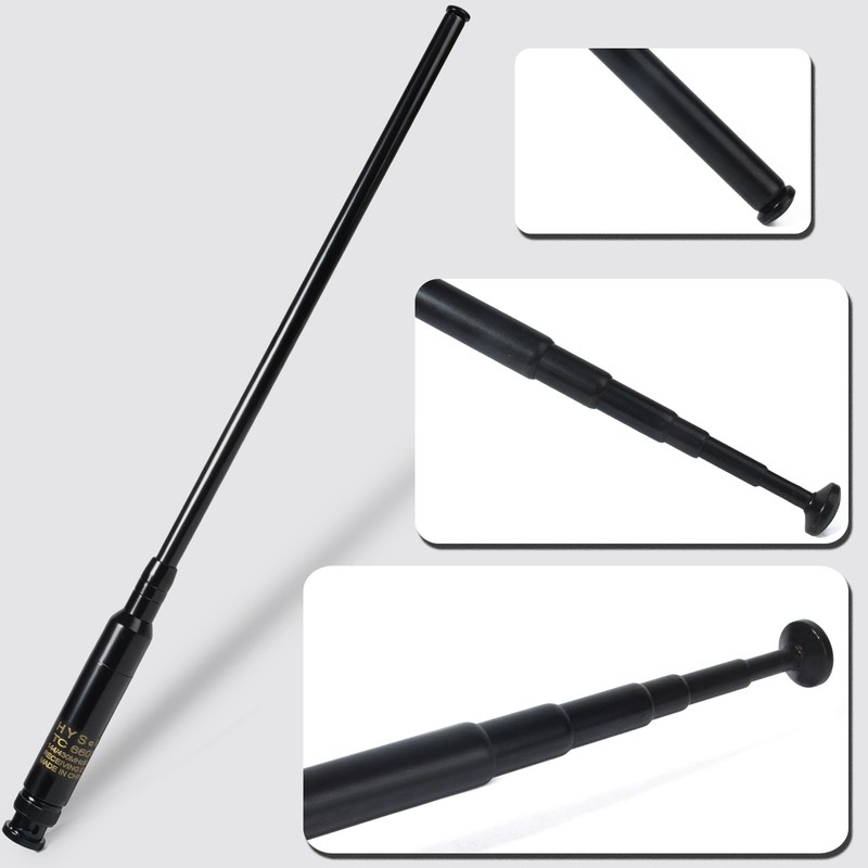 HYS BNC Telescopic Whip Handheld Dual Band Antenna,VHF 144MHz &