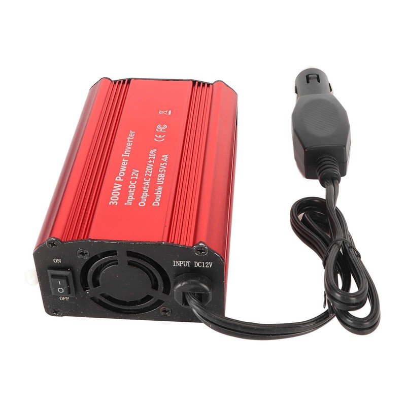 300W Car Power Inverter DC12V to 220V Portable Car Converter