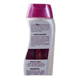 Crema Angelical Leche De Burra, Vitamina E, Fps30. 500 Ml. Natural