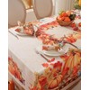 Honellaty Thanksgiving Tablecloth for Rectangle Tables, 60 x 84 Inch
