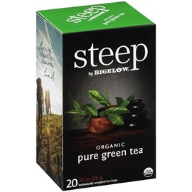 Bigelow Organic Pure Green Tea - 120 Tea Bags Total