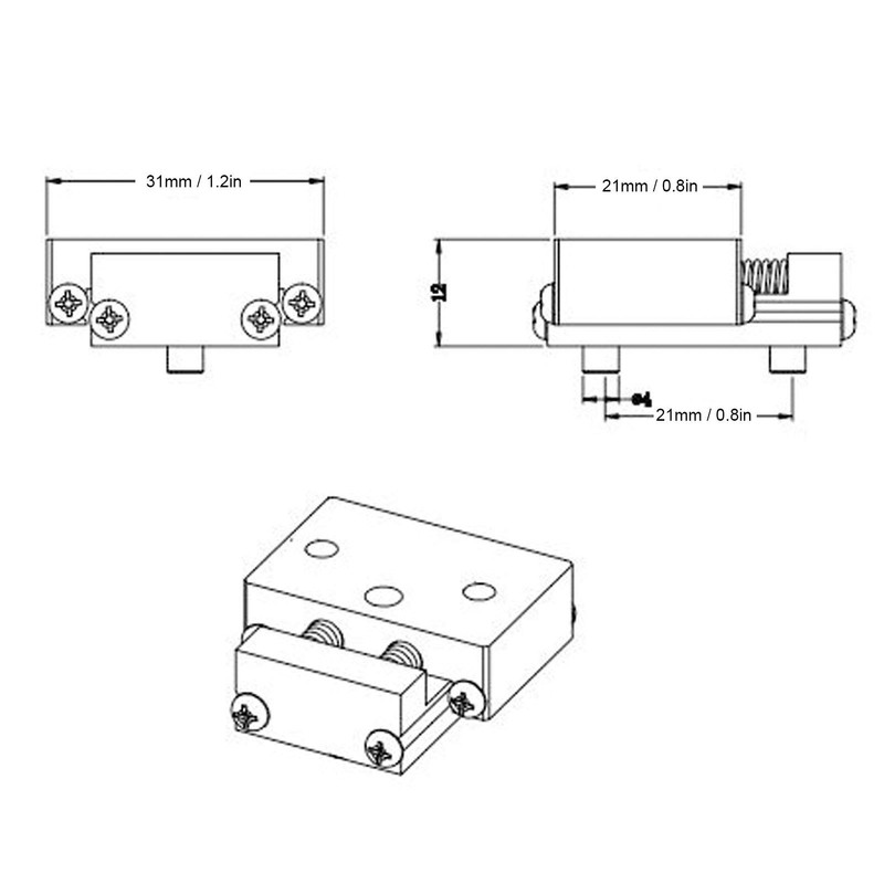Garosa Linear Sliding Table, X-Axis Manual Platform Guide Type Rail