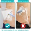 12"x15.7" Waterproof Dialysis Port Shower Covers Protector for Chest with