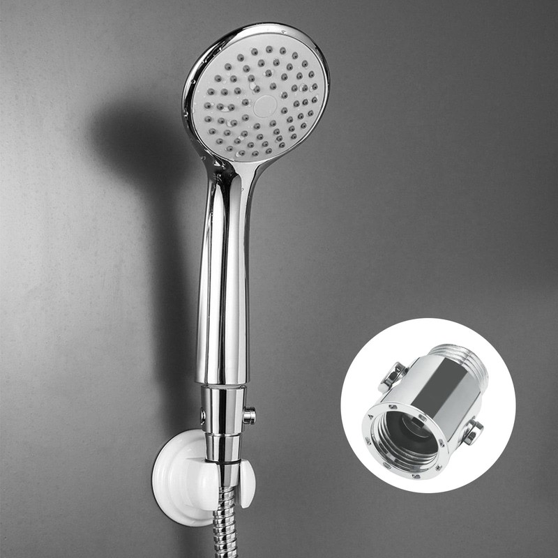 LWLWA Plastic Shut-off Valve, Fully Galvanised Diverter Valve Shower, One-Click
